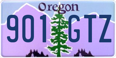 OR license plate 901GTZ