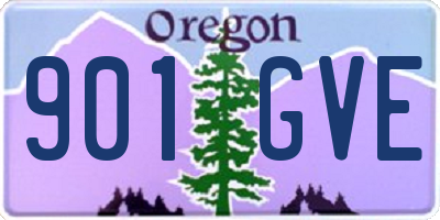 OR license plate 901GVE