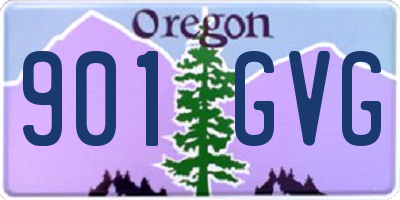 OR license plate 901GVG