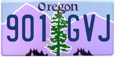 OR license plate 901GVJ
