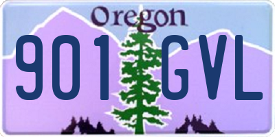 OR license plate 901GVL