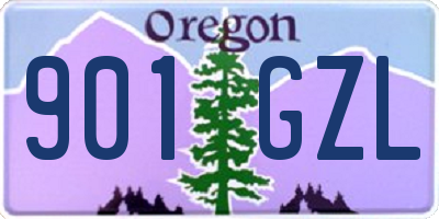 OR license plate 901GZL