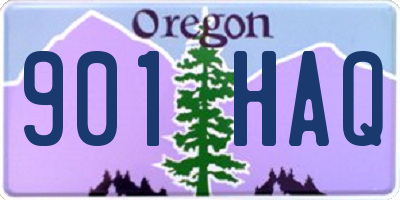 OR license plate 901HAQ
