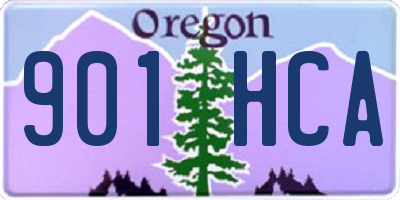 OR license plate 901HCA
