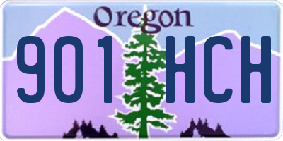 OR license plate 901HCH