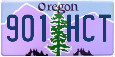 OR license plate 901HCT