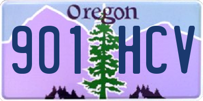OR license plate 901HCV