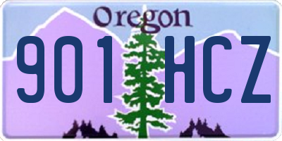 OR license plate 901HCZ