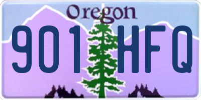 OR license plate 901HFQ