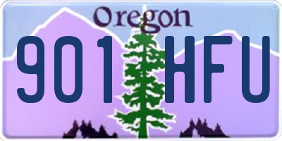 OR license plate 901HFU