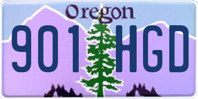 OR license plate 901HGD