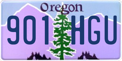 OR license plate 901HGU