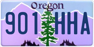 OR license plate 901HHA