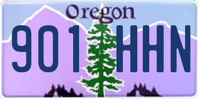 OR license plate 901HHN