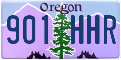 OR license plate 901HHR