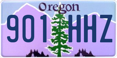 OR license plate 901HHZ