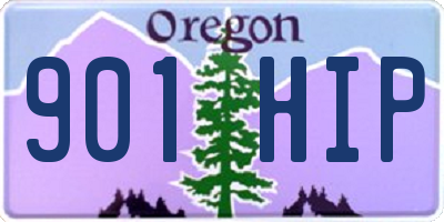 OR license plate 901HIP