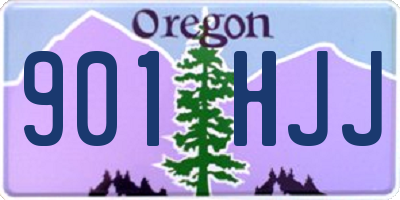 OR license plate 901HJJ