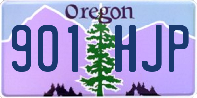 OR license plate 901HJP