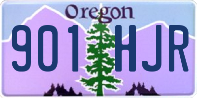 OR license plate 901HJR