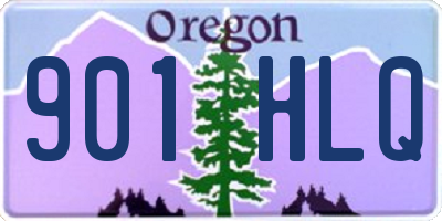 OR license plate 901HLQ