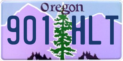 OR license plate 901HLT