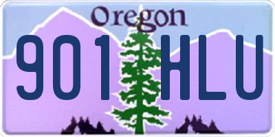 OR license plate 901HLU
