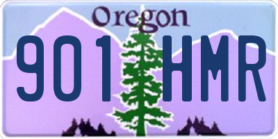 OR license plate 901HMR