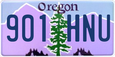 OR license plate 901HNU