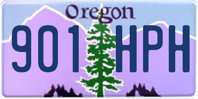 OR license plate 901HPH