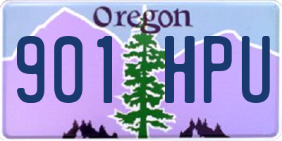 OR license plate 901HPU
