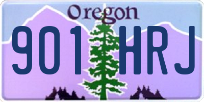 OR license plate 901HRJ
