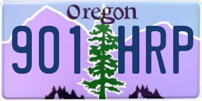 OR license plate 901HRP