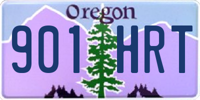 OR license plate 901HRT