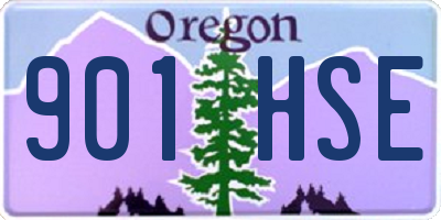 OR license plate 901HSE