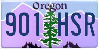 OR license plate 901HSR