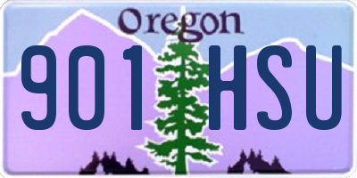 OR license plate 901HSU
