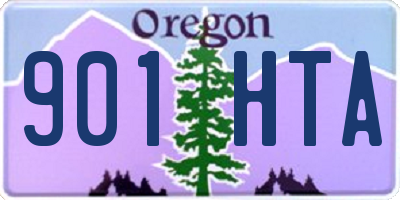 OR license plate 901HTA