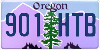 OR license plate 901HTB