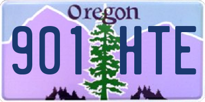 OR license plate 901HTE