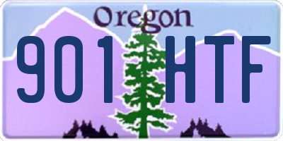 OR license plate 901HTF