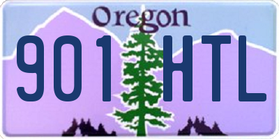 OR license plate 901HTL