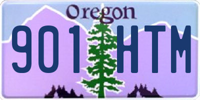 OR license plate 901HTM