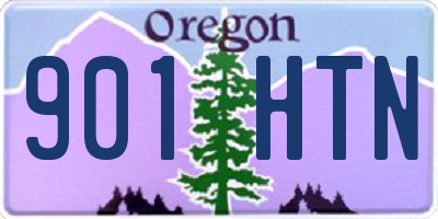 OR license plate 901HTN