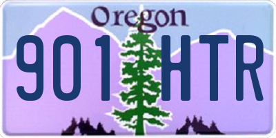OR license plate 901HTR