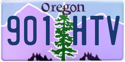 OR license plate 901HTV