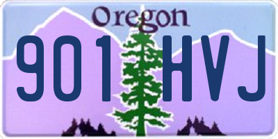 OR license plate 901HVJ