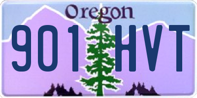 OR license plate 901HVT