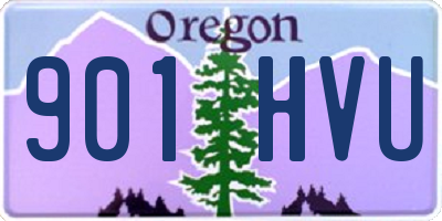 OR license plate 901HVU