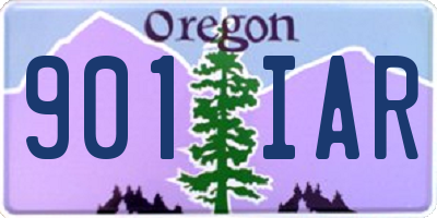 OR license plate 901IAR